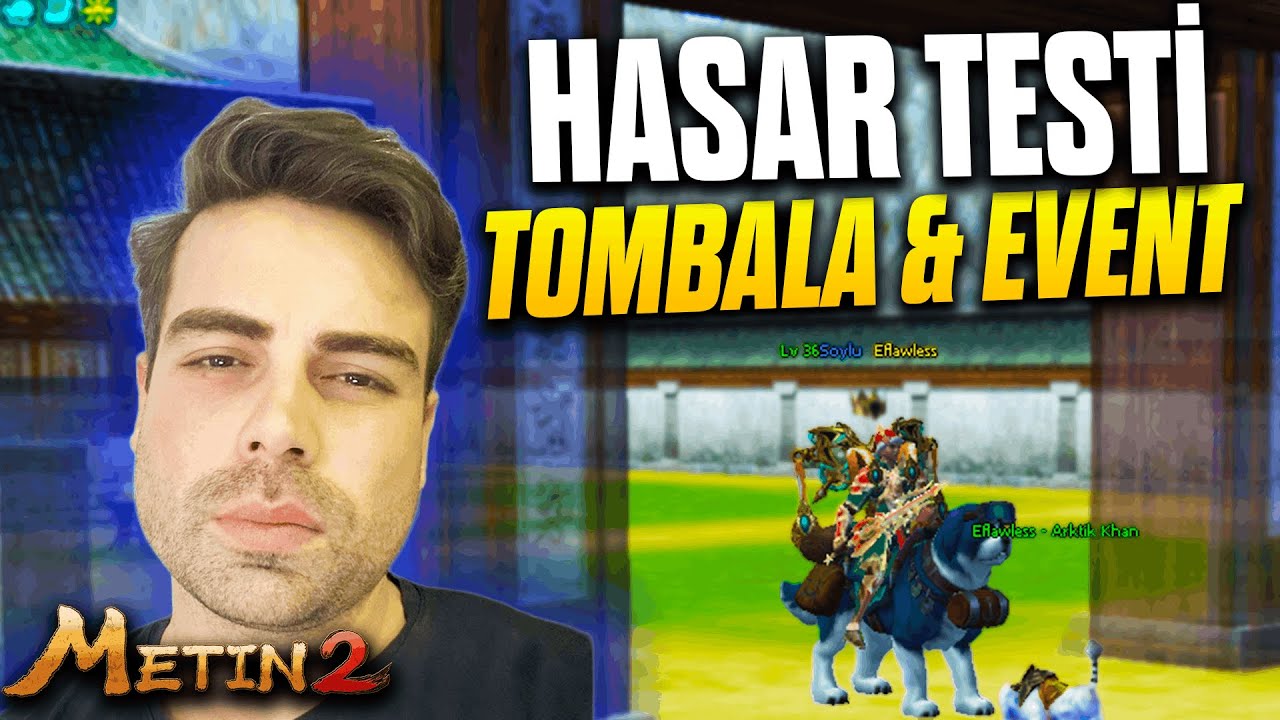 Metin2 TR Öğreniyorum #5 | Tombala, Nesne Market, Hasar Testi & Eventler
