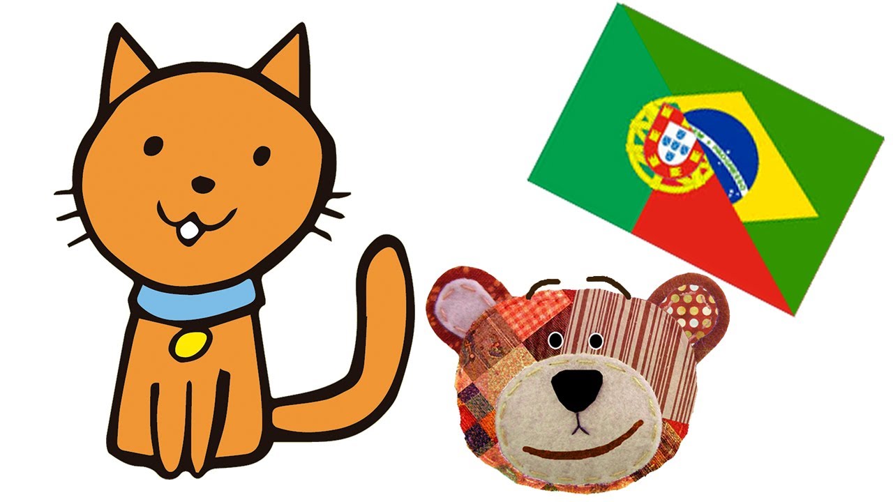 Apprendre les mascottes avec Traposo en portugais