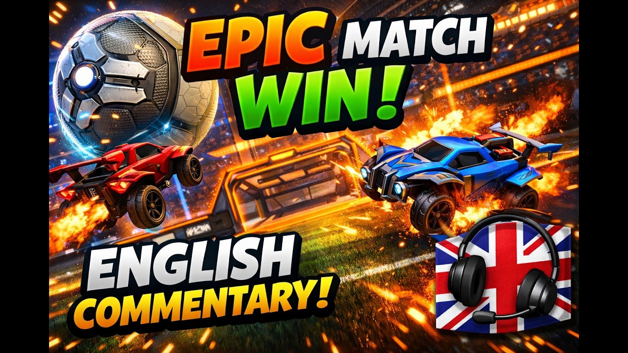🔥 “KIDs Team Goes GOD MODE in Rocket League! | INSANE Tough Match Win (English Commentary)”