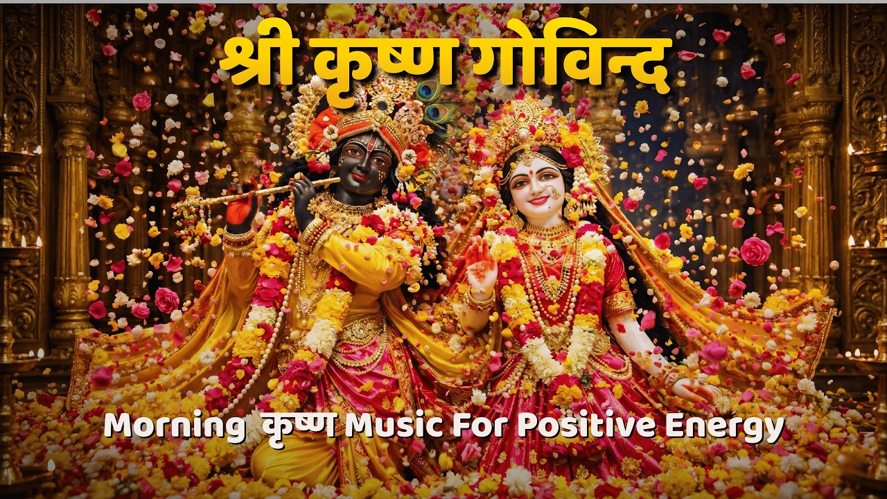 🔴 LIVE: श्री कृष्ण गोविन्द हरे मुरारी 🌸 | Best Mantra for Positive Energy & Peace