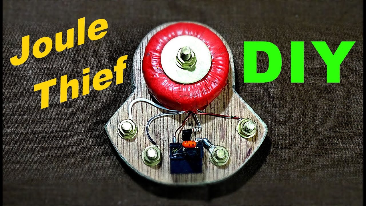 Build a Super Efficient Joule Thief Circuit | Boost Low Voltage to Power LED Lights & More