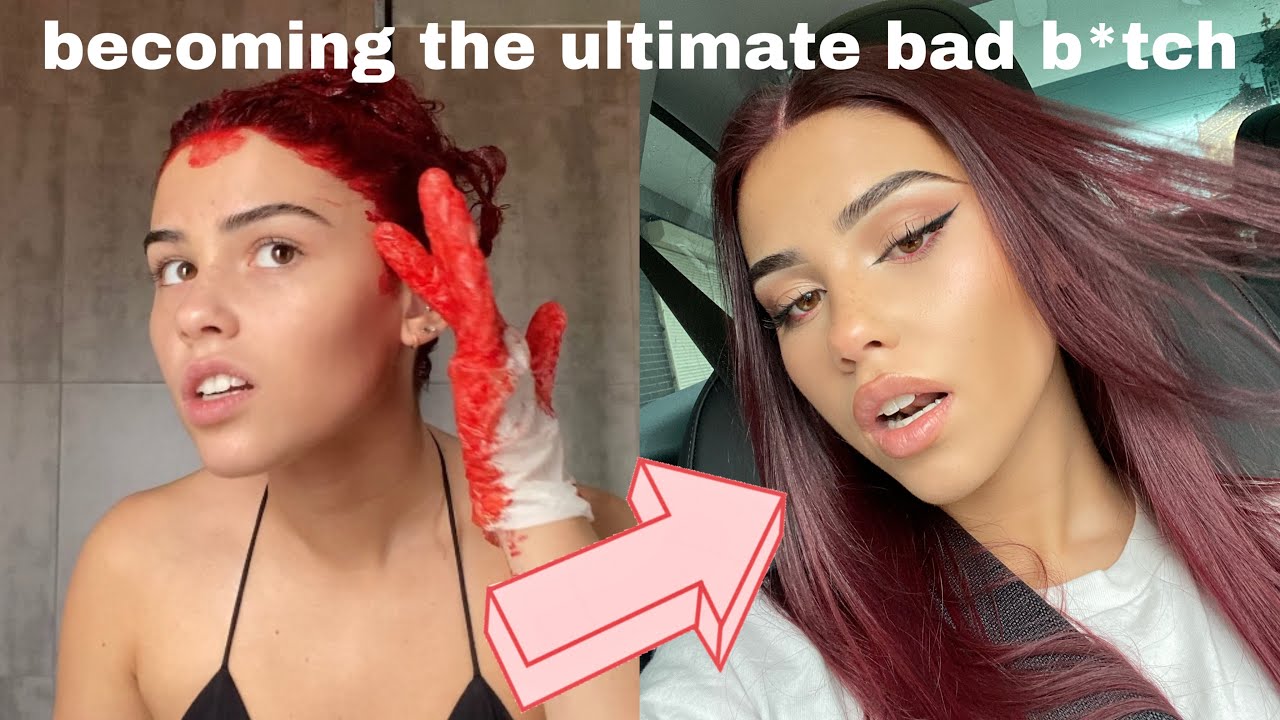 going insane and dying my hair red
