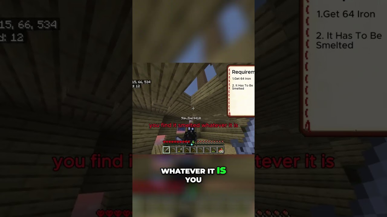 Minecraft Iron Farm Challenge: Can You Get 64 Ingots? 