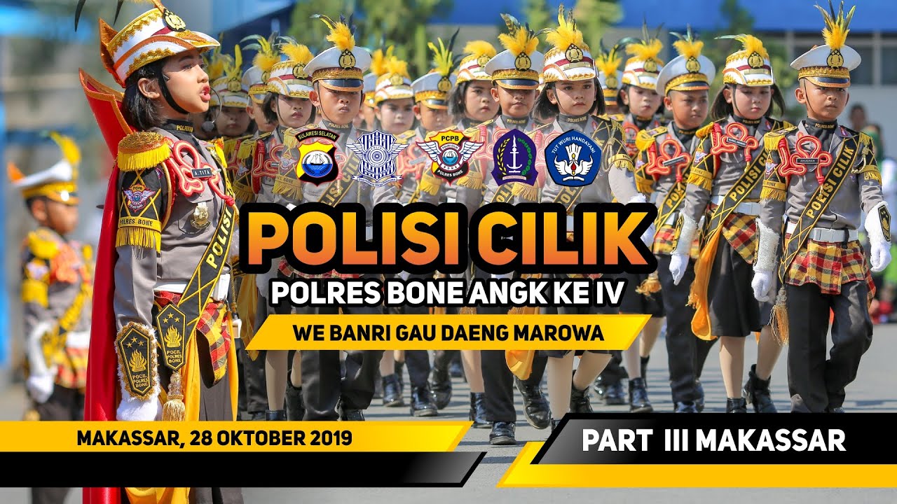 JUARA II POLISI CILIK POLRES BONE PADA LOMBA POLISI CILIK TINGKAT NASIONAL 2019 ZONA POLDA SULSEL