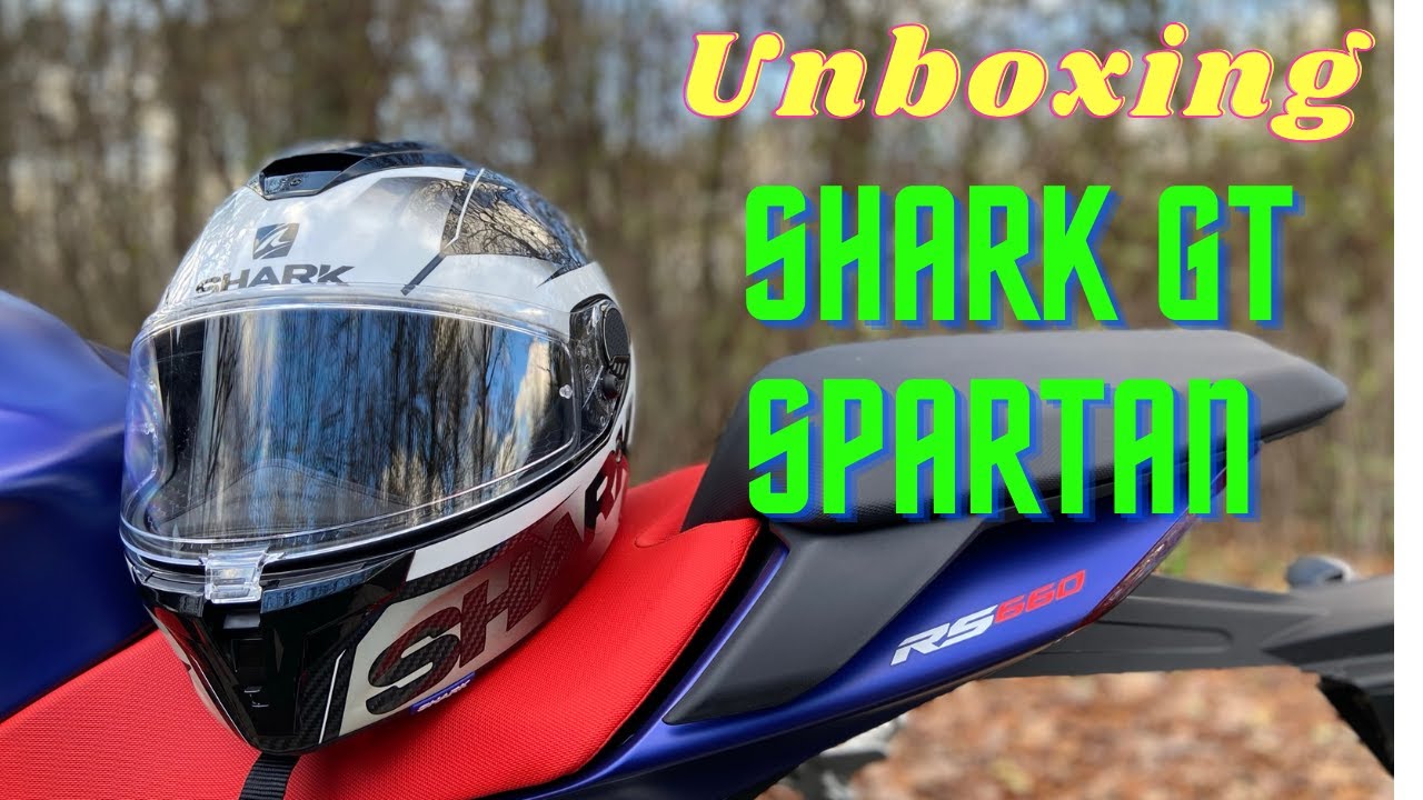Unboxing : Casque SHARK SPARTAN GT CARBON. Mix Sport et Gt
