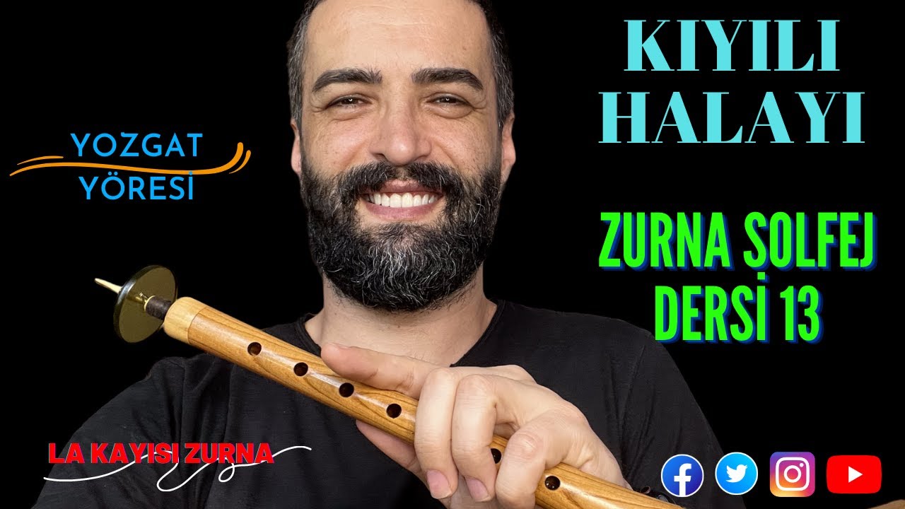KIYILI HALAYI - Zurna Solfej Dersleri 13 - Adil Gülen