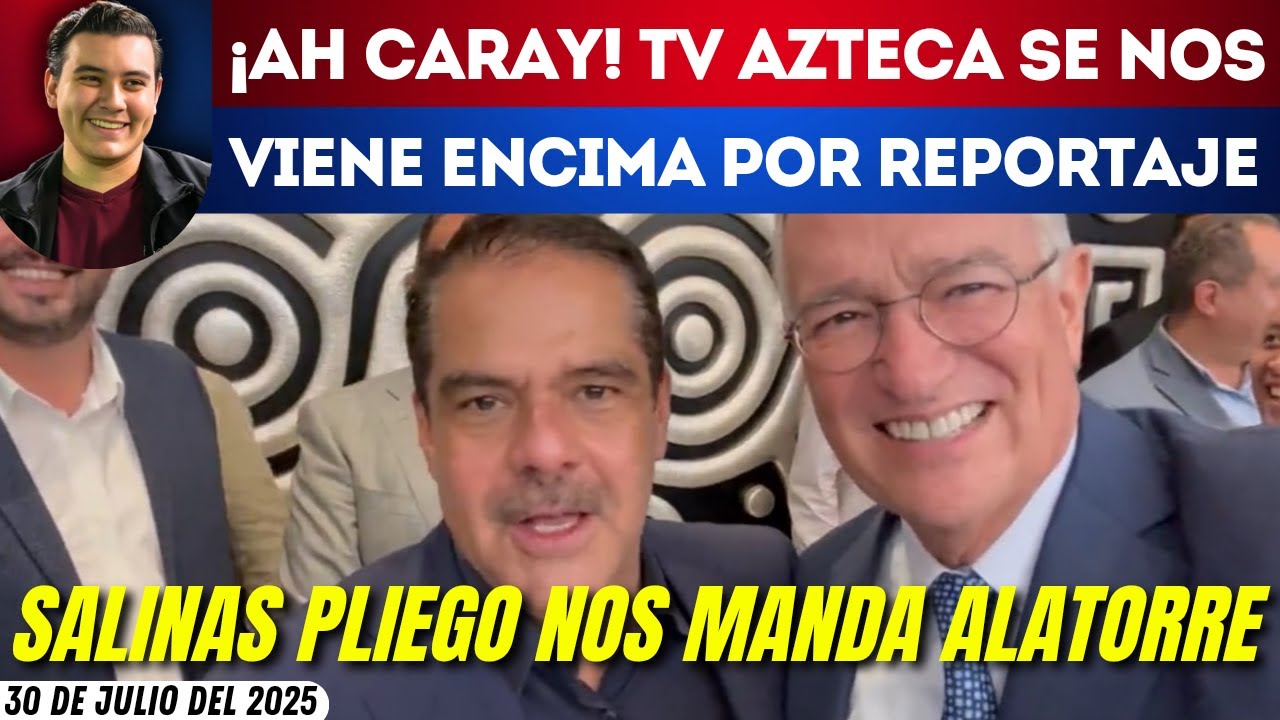 #SinMascaras | SE NOS VINO ENCIMA TV AZTECA POR EXHIBIR SU ORQUESTA: Y APAPACHAN A ZOE ROBLEDO