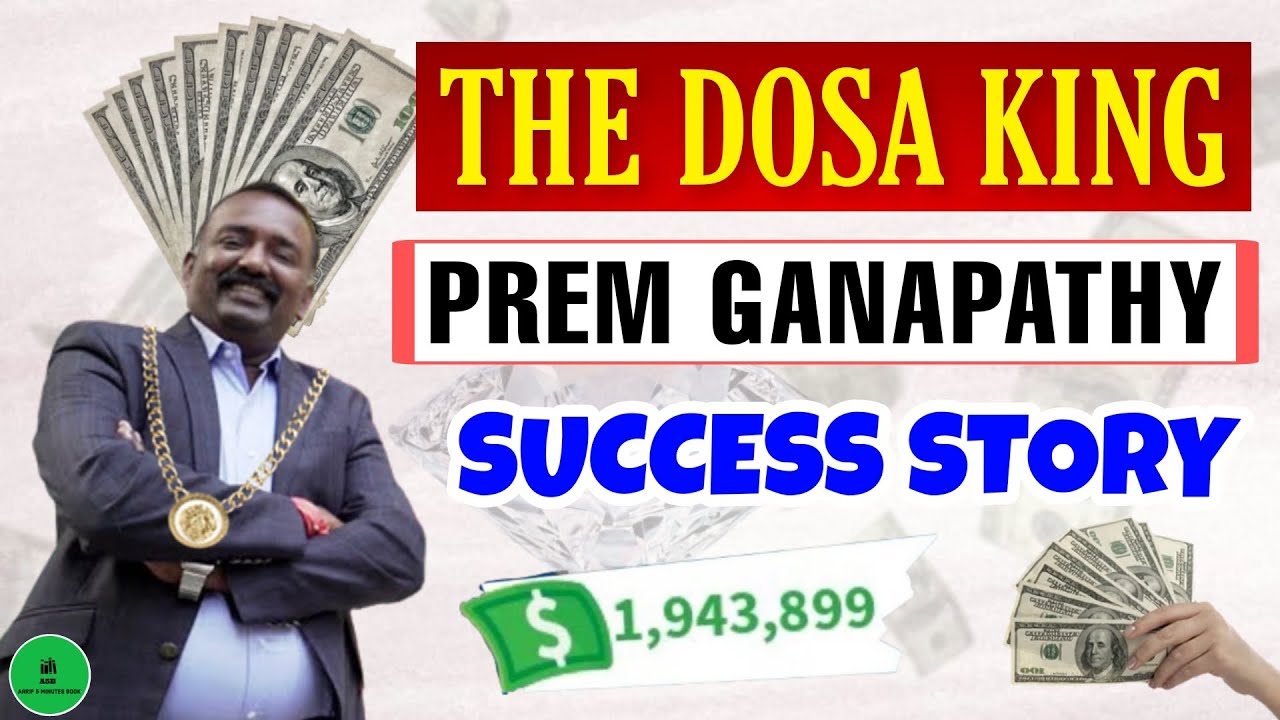 The Dosa Plaza Success Story | Prem Ganapathy  Success |  #shorts |  #education | #viral