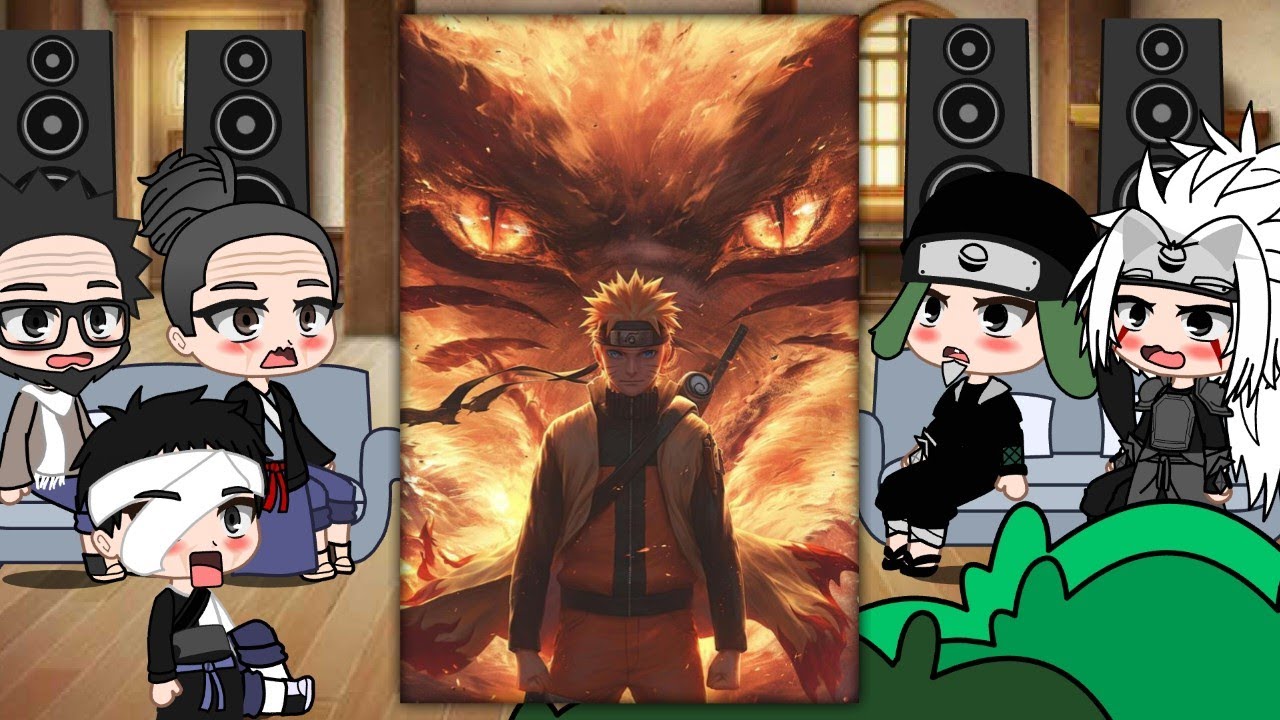 🥀 SENIOR NARUTO CHARACTERS + JIRAIYA REACT TO JIRAIYA'S  STUDENTS & JIRAIYA // GACHA CLUB // NABIN;