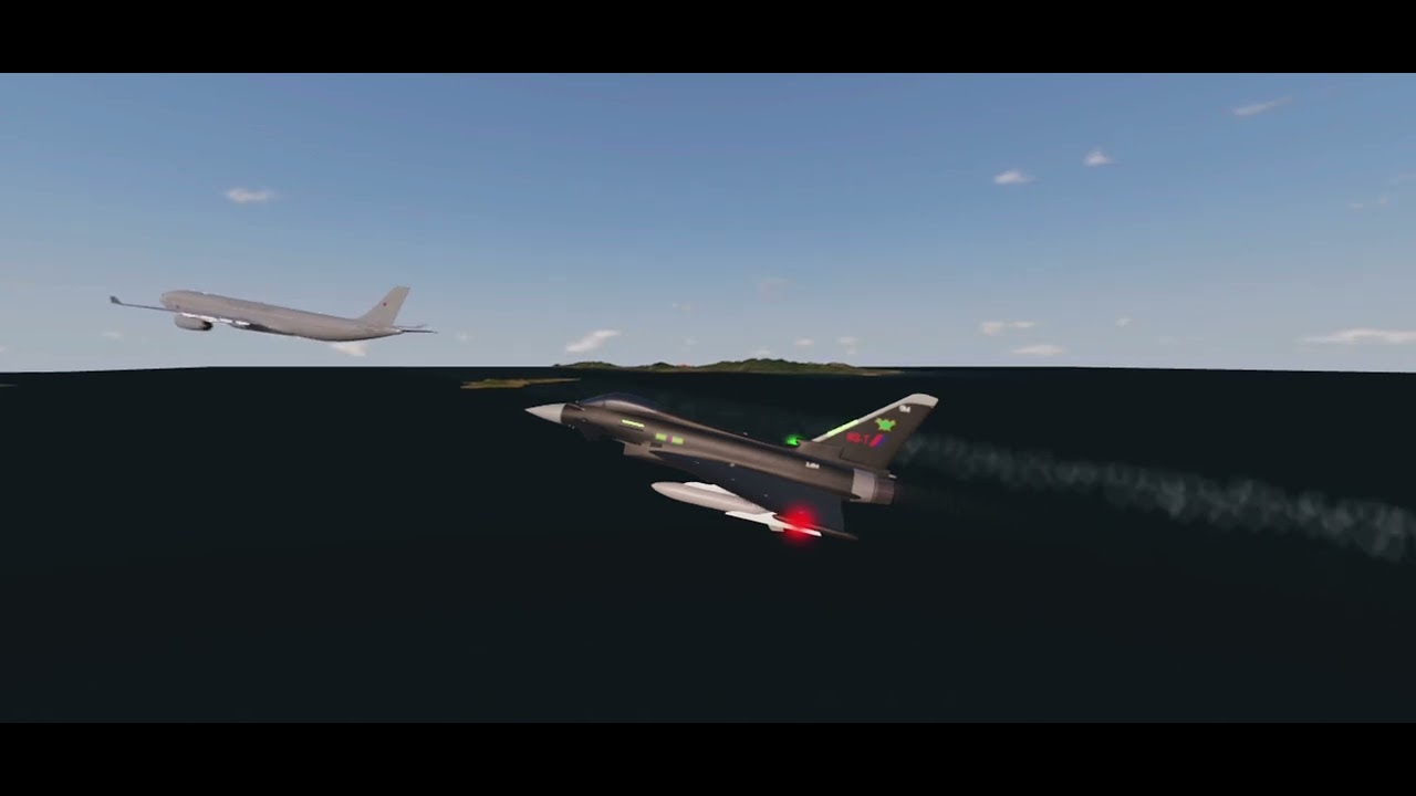 Doing some flying in project flight ! With davidandsirens #aviation #eurofightertyphoon  #mr 