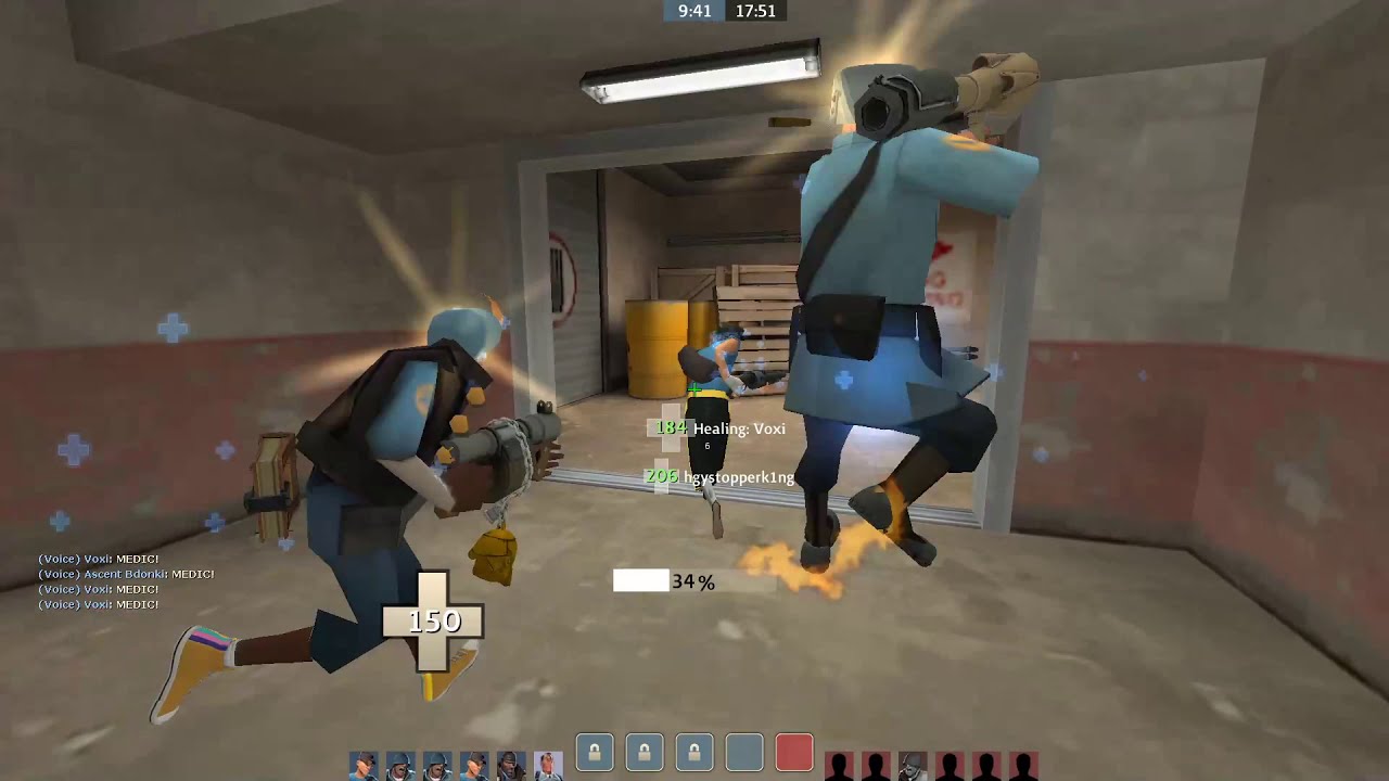 Medic POV w/ Team comms #5 - Metalworks - ETF2L S38