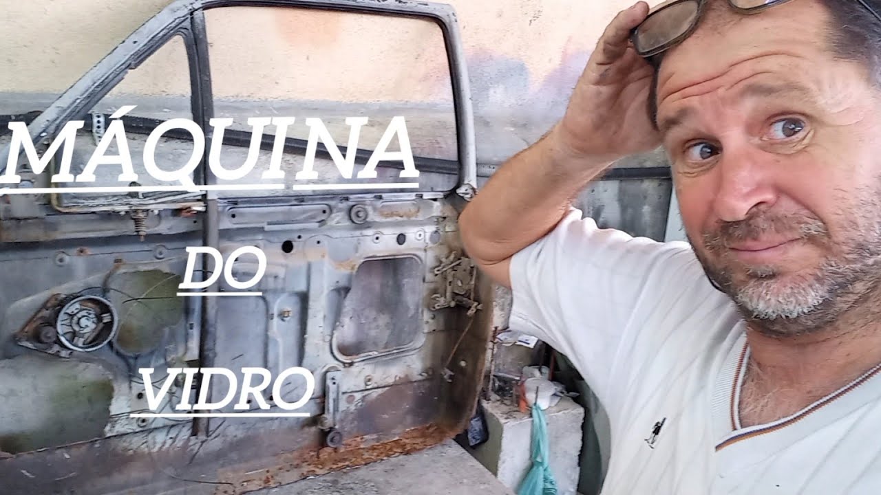 Como colocar máquina do vidro do chevette - passo a passo