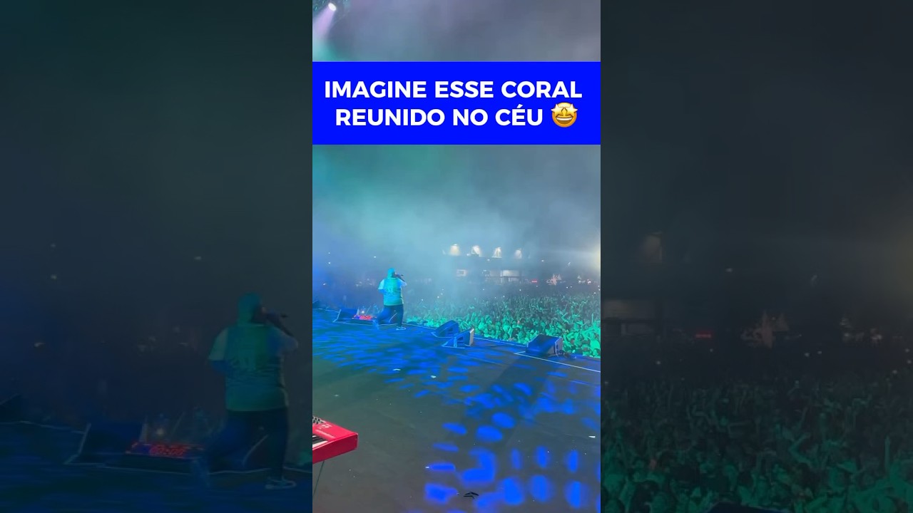 A voz mais linda &eacute; a da igreja 🤩 #marchaprajesus #gospelmusic #musicagospel #fe #revolucaojesus