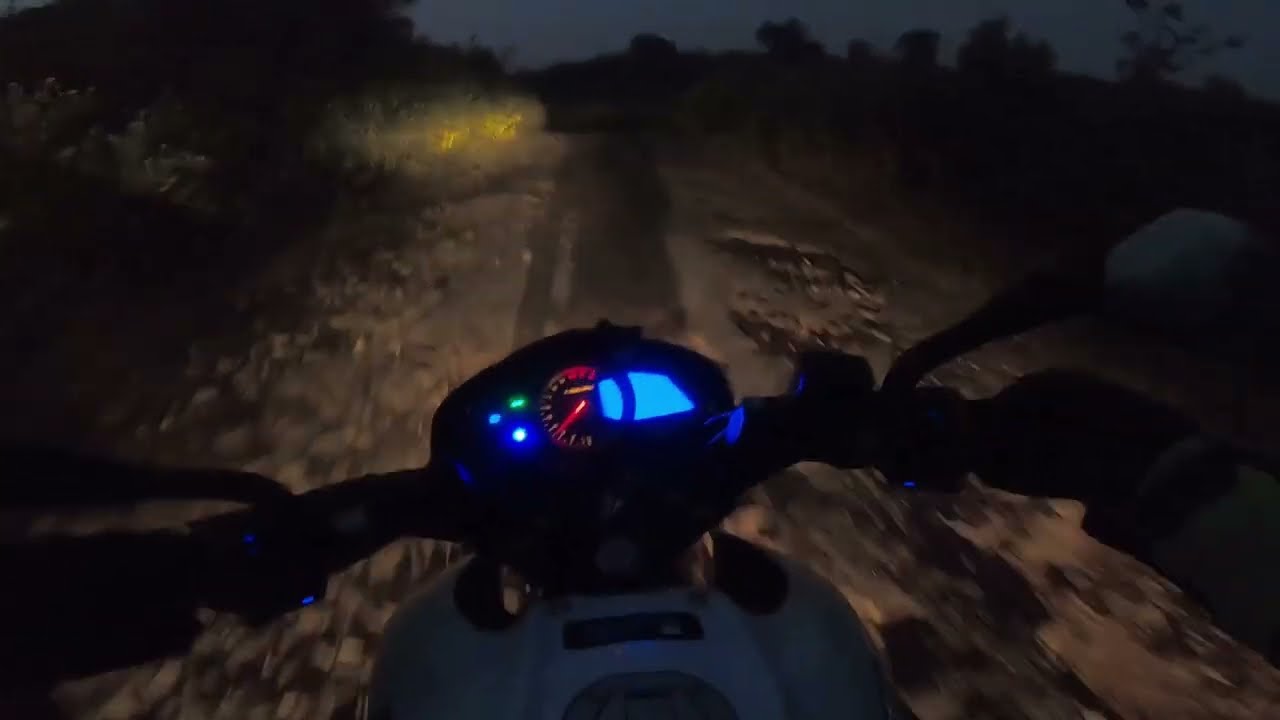Night Ride in Forest after WRONG TURN  | NS200 | Jharkhand Ride[PSR Rides]