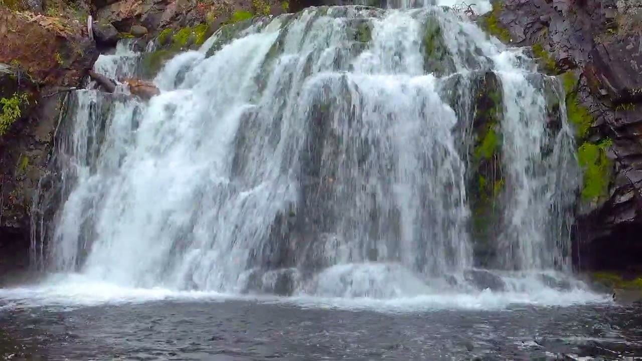 💎The Most Beautiful Tier of the Waterfall | Upper Mäntykoiska | 4K Natural Sound