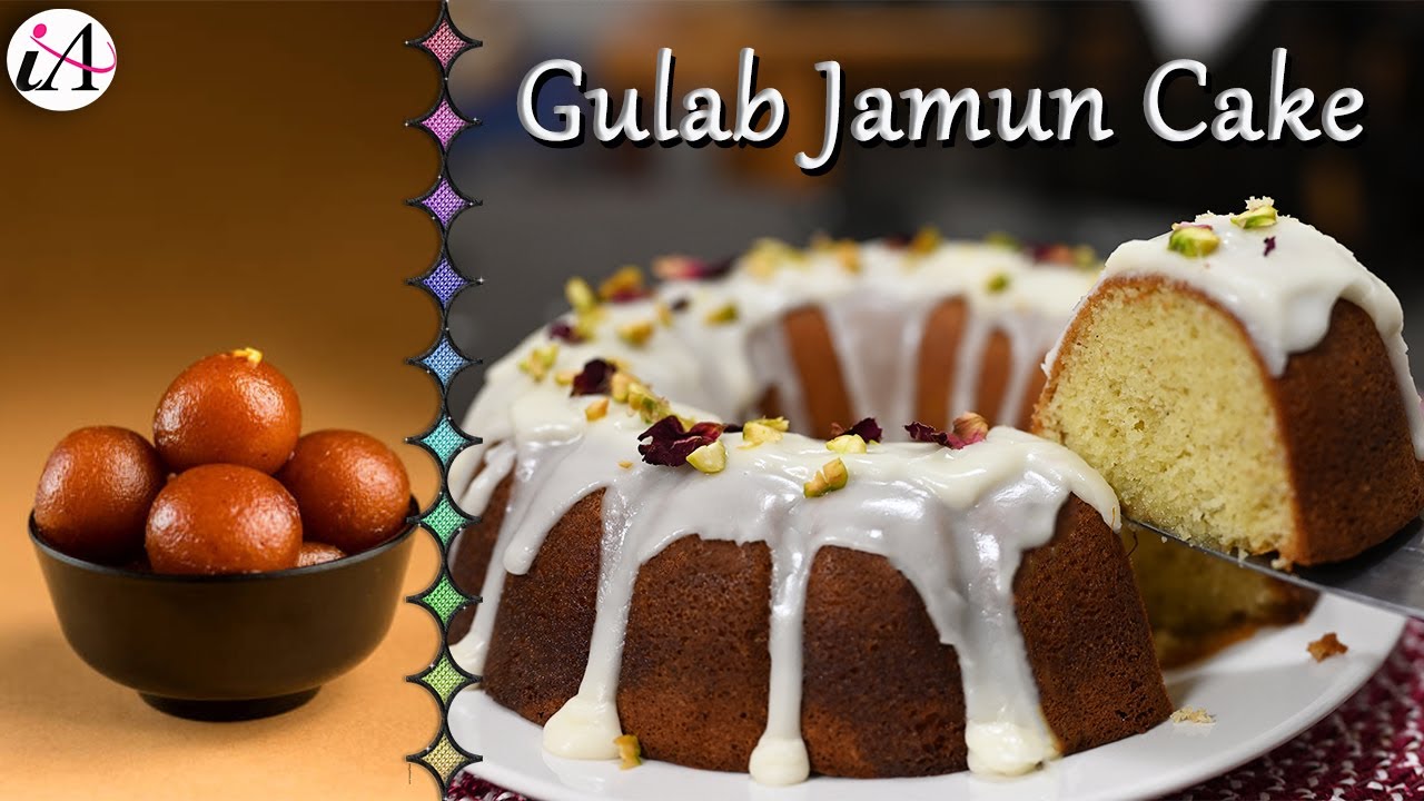 Gulab Jamun Cake | Super Easy Gulab Jamun Bundt Cake | Indian Desert Inspired Cake
