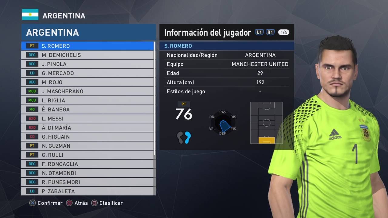 PES 2017 LICENCIADO TODAS LAS LIGAS / SELECCIONES DE CADA PAÍS / ESTADIOS / PS4