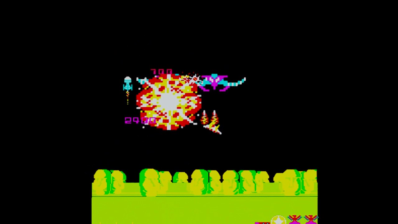 AC版　エクセリオン　999900pts+α excerion Jaleco 1983
