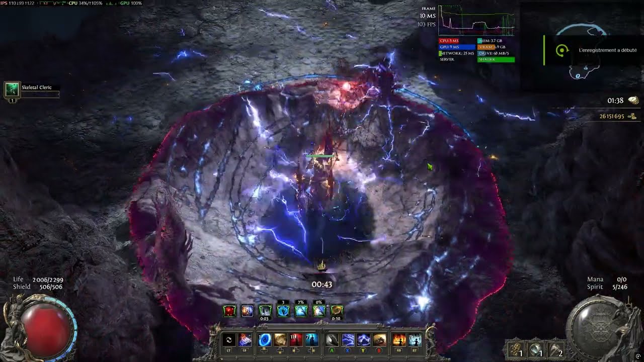 BUILD SPARK COC HANABI - KILL T3  XESHT 3S