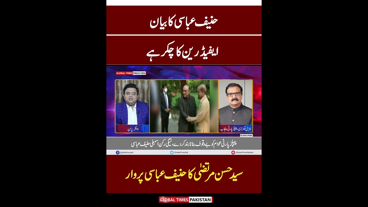 Hassan Murtaza Personal Attack on Hanif Abbasi | Hanif Abbasi Interview to ARY News | Imran Khan PTI