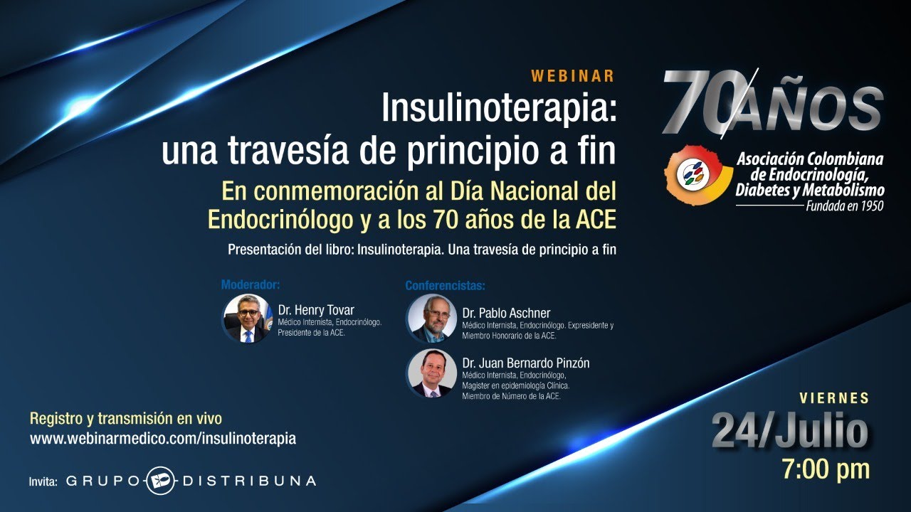 Webinar: Insulinoterapia, una travesía de principio a fin