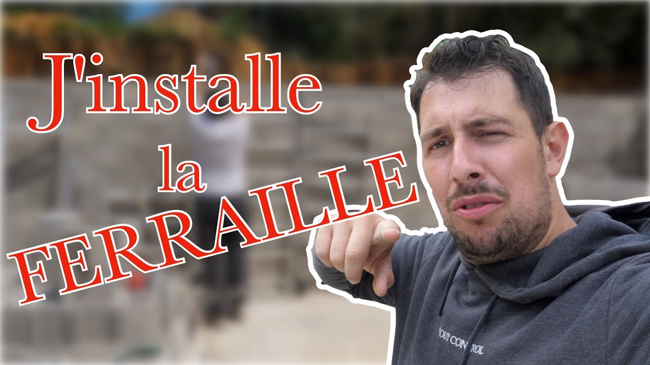 Construire sa Maison ép35, J'INSTALLE LA FERRAILLE