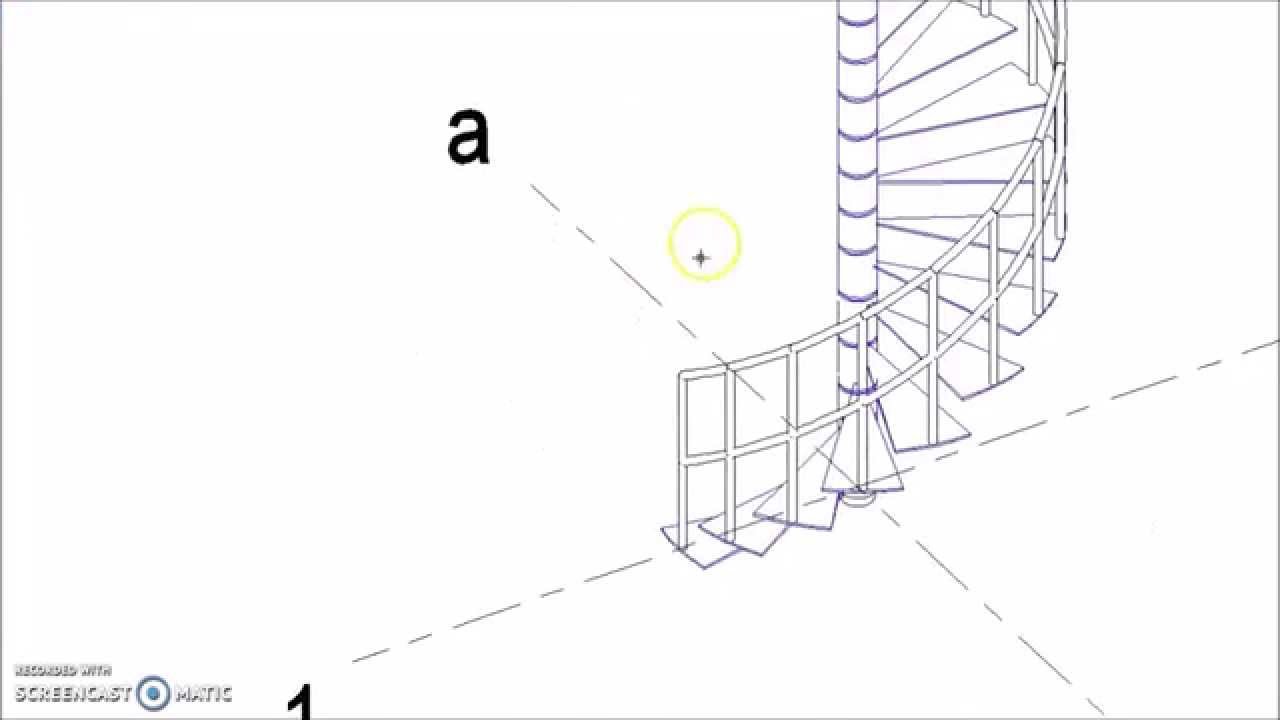 Spiral Steel Staircase Detail