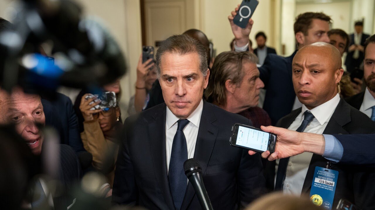 Reporter stuns Hunter Biden by asking 'what kind of crack' he smokes