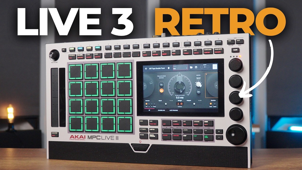 MPC Live 3 Retro Skin: обновление, которое вам действительно нужно.