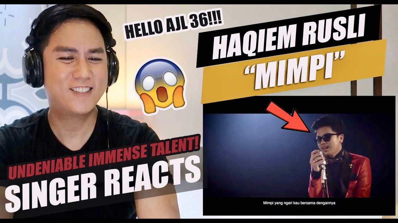 Haqiem Rusli - Mimpi (OST Drama Bidadari Salju - Official Music Video) | SINGER REACTION