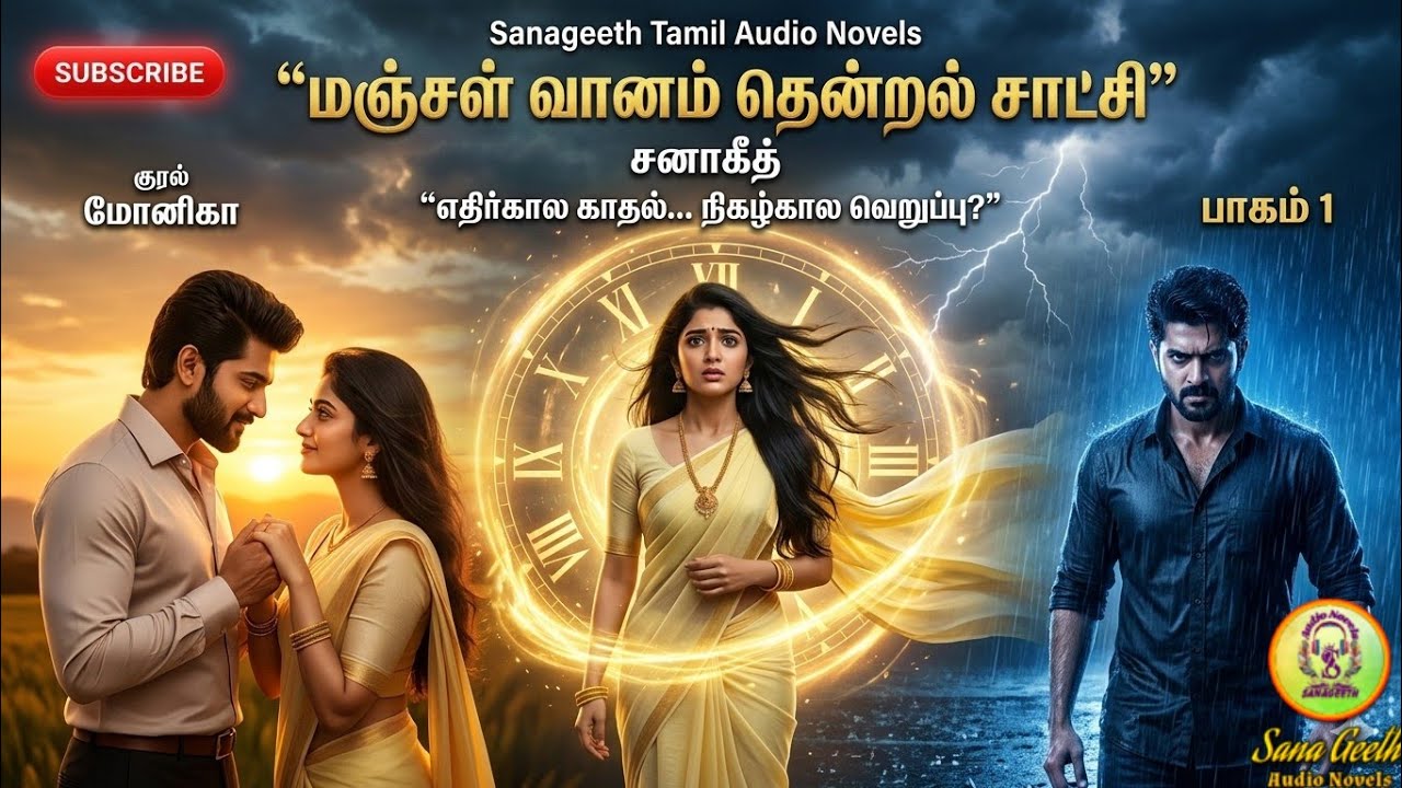 மஞ்சள் வானம் தென்றல் சாட்சி 1|Sana geeth |tamil audio novels|tamil novels audiobooks |tamil podcasts