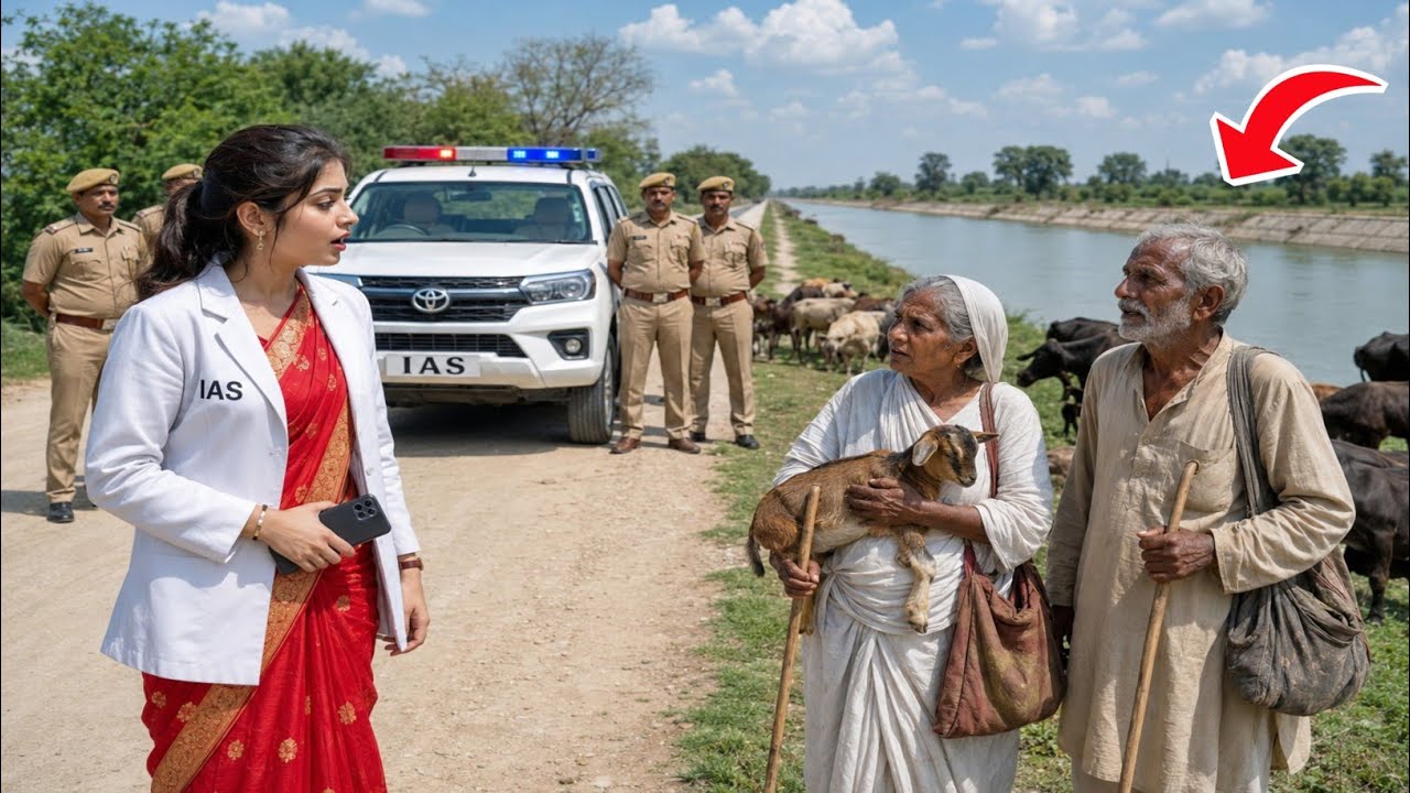गरीब माँ-बाप की बेटी जब IAS ऑफिसर बनाकर लौटी तो बूढ़े मां-बाप धूप में नहर किनारे गाय-भैंस चराते मिले