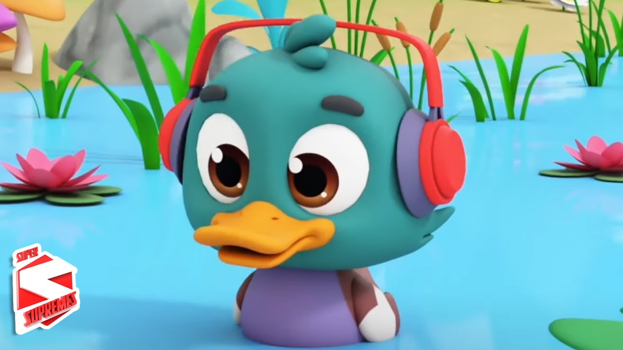 Beshta kichik o'rdak | Bolalar uchun qo'shiqlar | Kids Tv Uzbekistan | Raqamlarni sanash