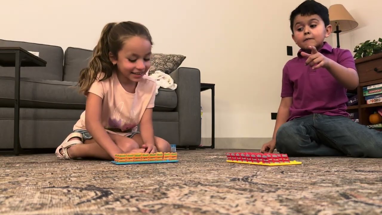 Yo y mis primas jugamos a adivina quien