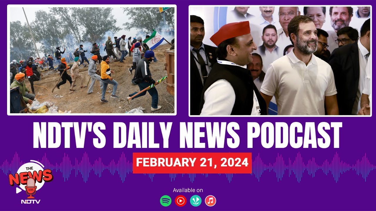 Congress SP Alliance, Farmers Protest, 'Khalistani' Slur Row, US On Gaza Ceasefire | NDTV Podcast