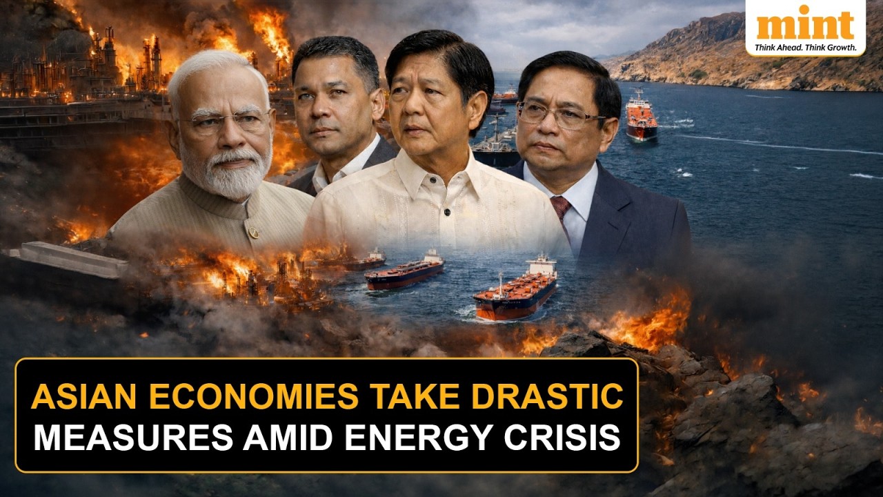 WFH Orders, 4-Day Weeks & School Closures: How Asia Is Tackling Oil & Gas Crunch Amid Iran War