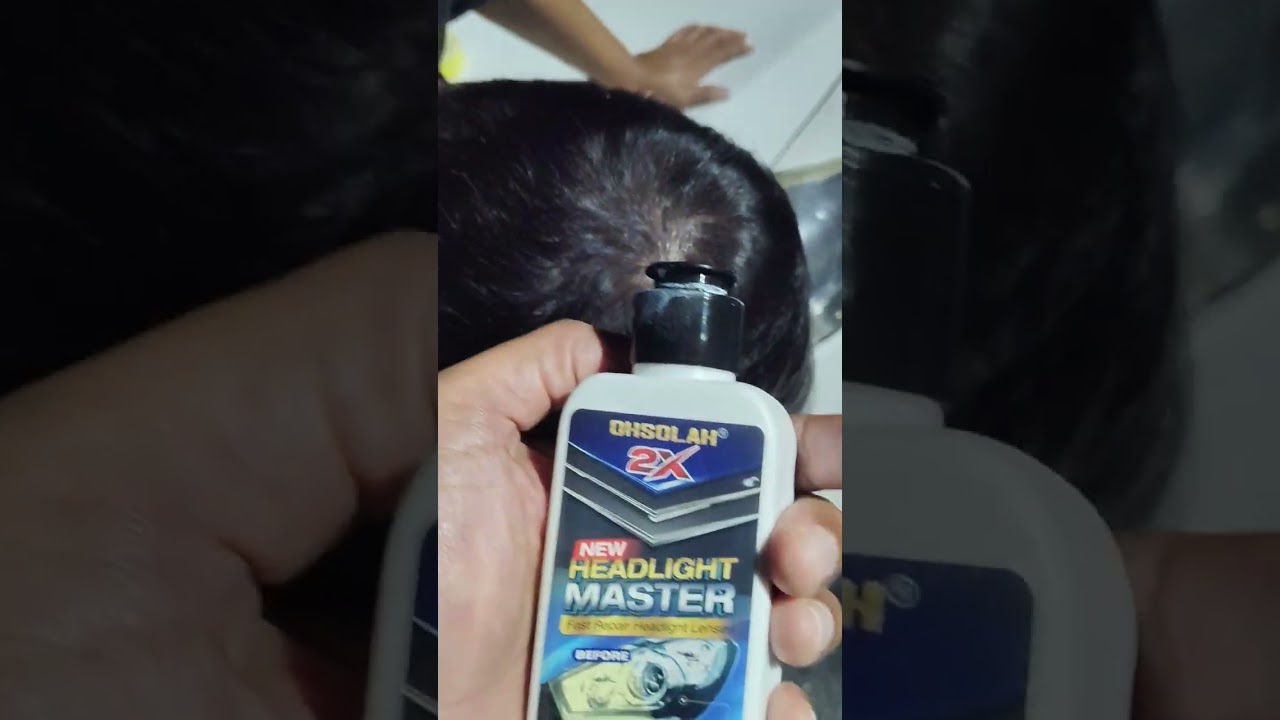 5 minit je dah kilat Headlamp seperti baru hanya guna Ohsolah Master ni. Powerful 