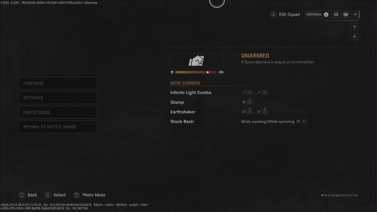 Max EXP Siege mode Warhammer Space Marine 2
