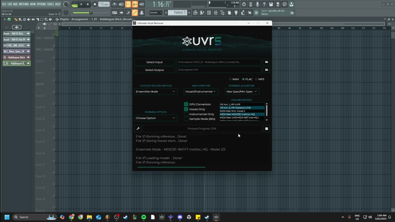UVR5 Tutorial for removing all FX / Background vocals - Acheive Ultra Clean Acapellas
