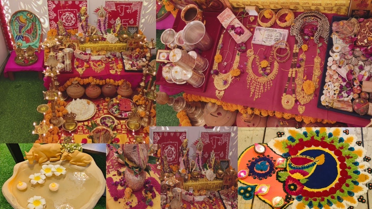 Diwali festival Humne Kaise Manaya Diwali Lakshmi Pujan Diwali Puja vlog