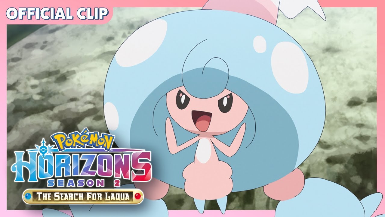 UK: Hatenna Evolves! | Pokémon Horizons: Season 2 | Official Clip
