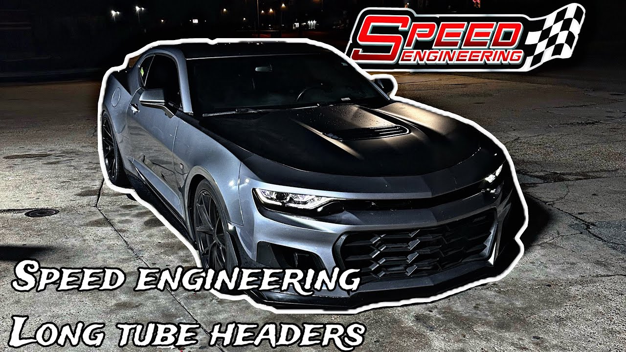 2019 CAMARO SS GETS LONG TUBE SPEED ENGINEERING HEADERS!!!