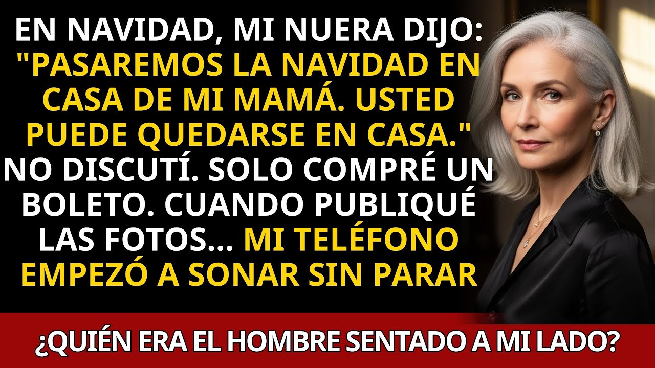 Mi nuera me excluyó de la Navidad: “Usted puede quedarse en casa.” Entonces lo que hice...