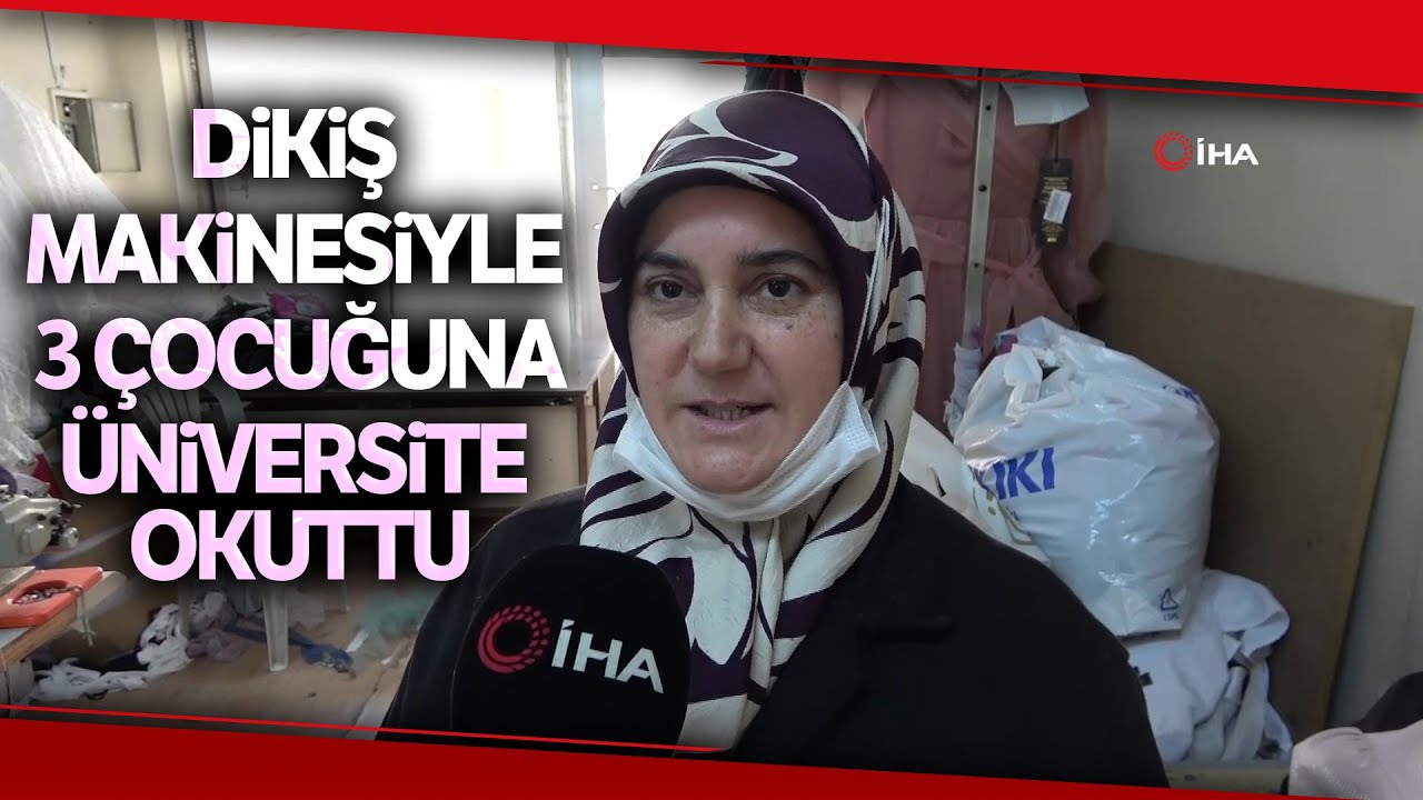 Küçücük Dükkanda 16 Yıldır Sürdürdüğü Terzilikle 3 Çocuğunu Okuttu