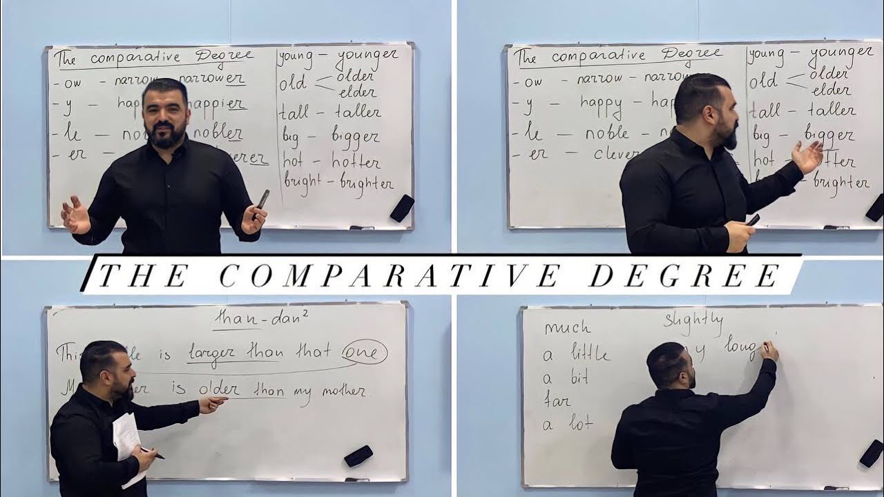 The comparative Degree/ Older or elder