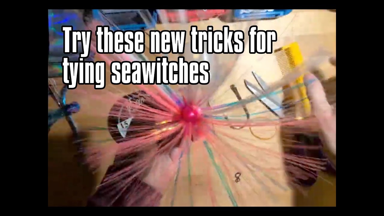 We found a new and easy way to tie seawitch hair.