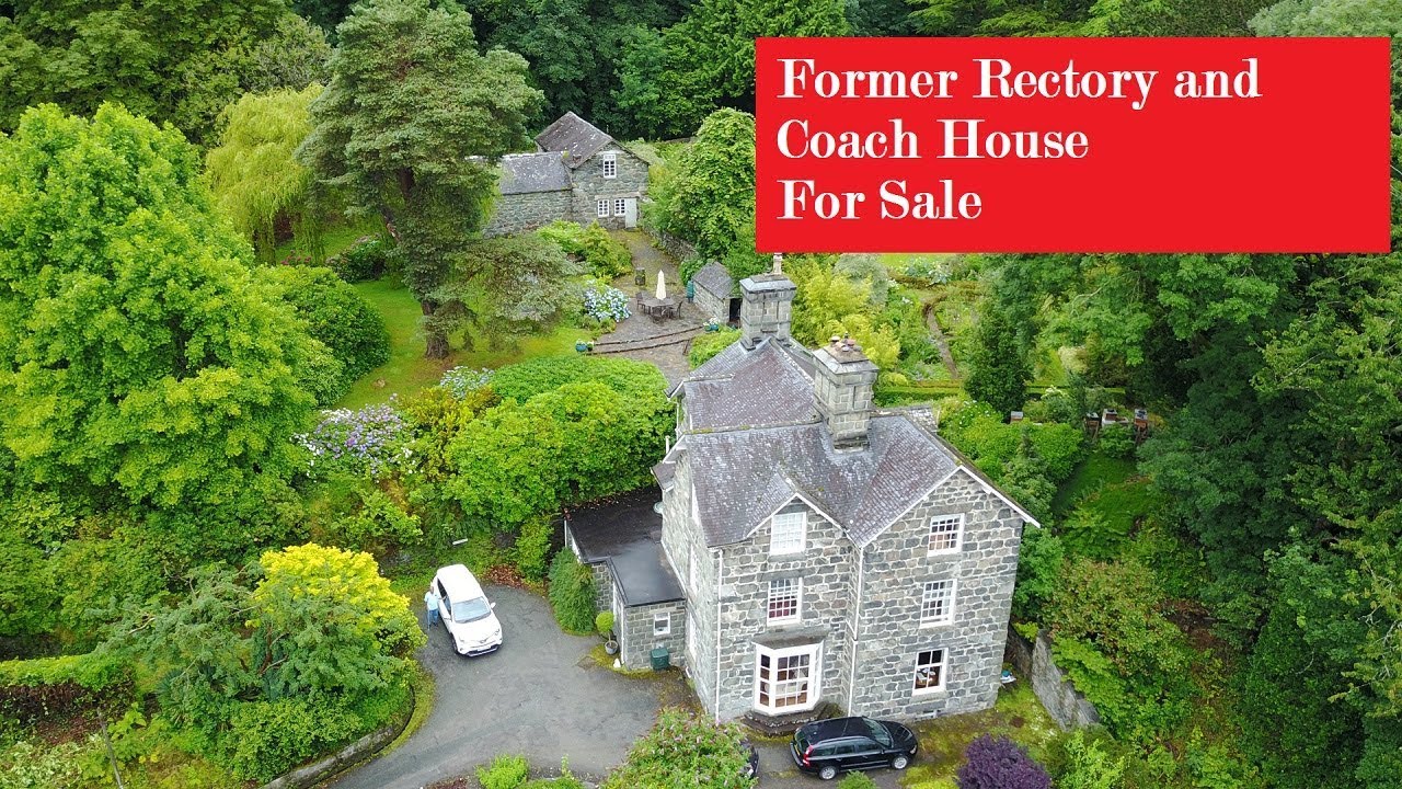 SOLD through Sanderson estate agents - Former Rectory and Coach House in Dolgellau