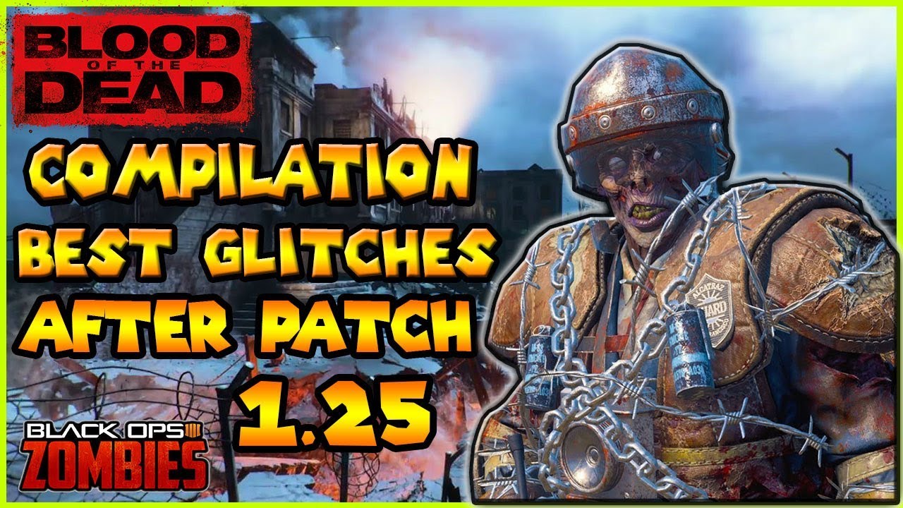 BO4|GLITCH| - COMPILATION DES MEILLEURS GLITCHES SUR BLOOD OF THE DEAD ( after patch )