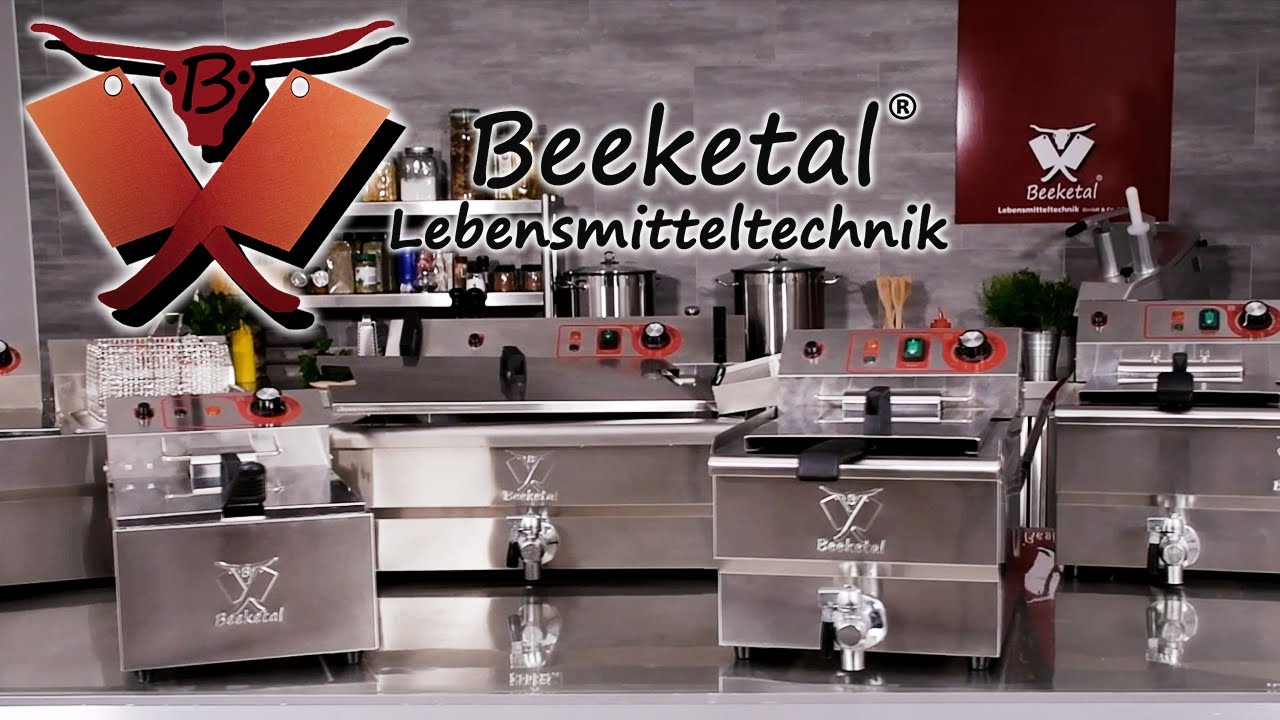 Beeketal Gastronomie Fritteusen mit und ohne Ablaufhahn
