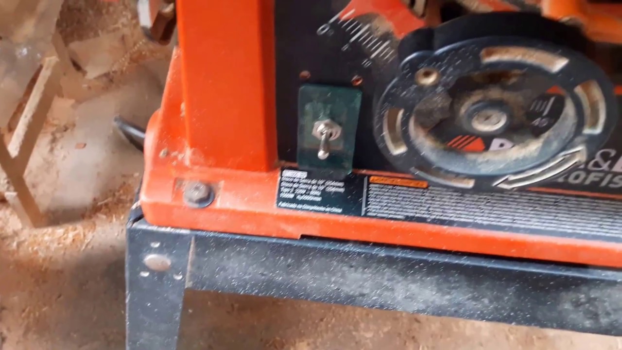 Serra Circular BT 1800, Black & Decker, Problemas no Motor, Chave liga e desliga e os rolamentos, Di